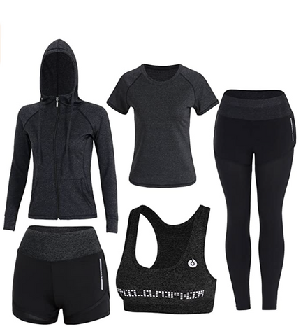 ZETIY Women's 5pcs Sport